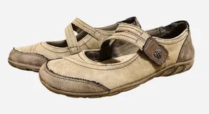 Earth Origins Tova Mary Jane Sport Sandal, Sz 8 1/2 Closed Toe‎ Leather thumbnail 1