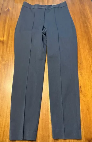 NWT Express Ankle High Rise Pants Women’s Size 6R Navy Blue Stretch thumbnail 2