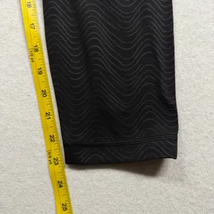 Lululemon Align High-Rise Crop 23” Leggings Women’s Size 8 Aqueous Emboss Black thumbnail 7