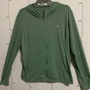 Green Hooded Jacket Size L thumbnail 1
