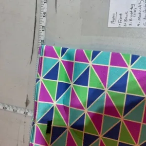 Triangl Nylon Boho Neoprene Zip Toiletry Swim Pouch‎ Bag Only Aztec Pink Blue thumbnail 6