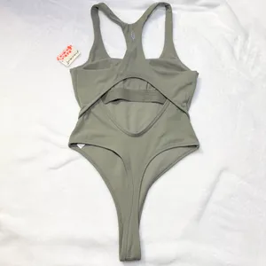 Free People Never Better Bodysuit - SAGE STONE - Size X-Small - NWT thumbnail 3