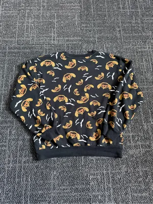 Disney's Stitch Halloween Sweatshirt M 7/9 thumbnail 4