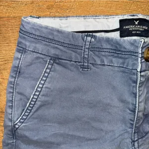 American Eagle Stretch Midi Khaki Shorts thumbnail 2