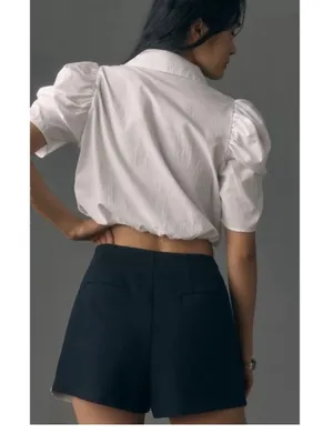 Maeve Scallop Trim Skort Size 8 thumbnail 4