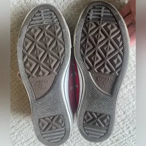 Converse Red and white Low-Top Gym Shoe thumbnail 7