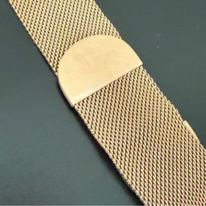 Rose-gold Mesh Magnetic Watch Band Compatible Apple Watch 42mm/44mm thumbnail 8