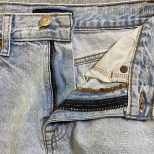 Aeropostale High Rise Baggy Jeans Women 00 Reg Light Wash Denim Retro Y2K EUC thumbnail 4