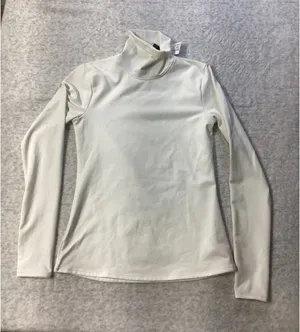 DSG Womens Cold Weather Compression Turtle Neck Pure White DAW23600 Small NWT‎ thumbnail 1