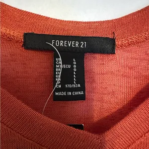 NWT Forever 21 Burnt Orange Tiered Short Sleeved Babydoll Dress Size Large thumbnail 6