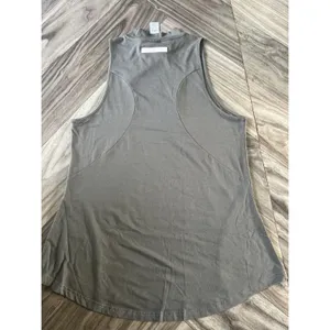 Alphalete Women's Premium Mockneck Tank - Stone Grey , Size Large thumbnail 9
