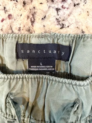 Sanctuary Sage Green Lighweight Joggers Size L thumbnail 4