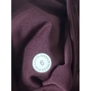 Lululemon Burgundy Leggings thumbnail 5