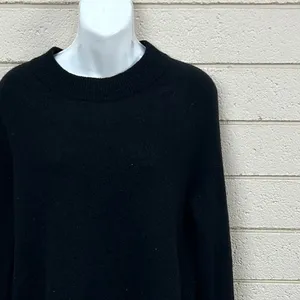 Athleta Black Wool Blend Sweater size M thumbnail 7