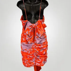 Hutch- Reggy Dress Vibrant Orange and Purple Size 6 thumbnail 7