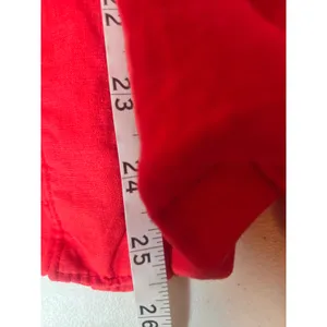Maeve by Anthropologie Womens 6 Midi A Line Button Front Skirt Orange Red thumbnail 5