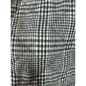 Zara Oversized Plaid Utility Coat Jacket Medium Green Gray Check thumbnail 10