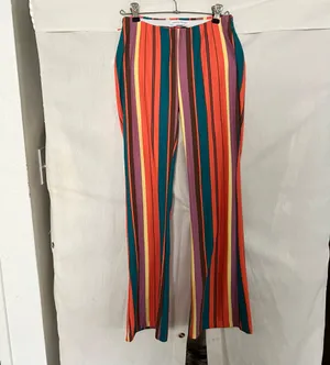 Urban Outfitters Bali Striped Low-Rise Flare Stretch Pant thumbnail 4