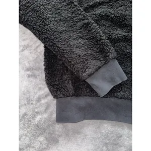 Lululemon Women's Oh So Sherpa Half Zip Black Size 6 thumbnail 3