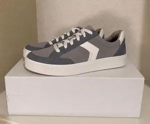 Dr. Scholl's Madison Platform Sneaker Low-Top Sneakers in Light Gray and White thumbnail 1