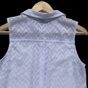 Ariat Women’s Sheer Collared‎ Button Up Tank Top Size Small thumbnail 5