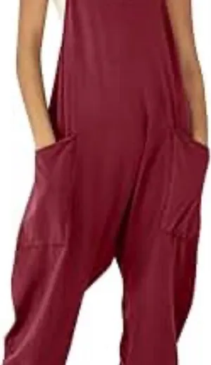 Relaxed Crimson Linen thumbnail 1