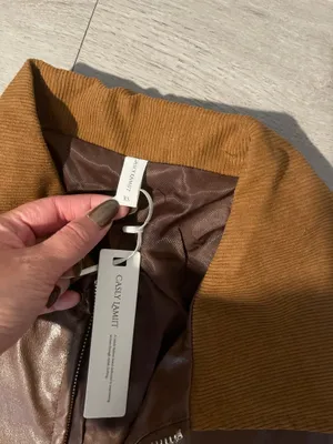 Leather jacket Brown Size XS thumbnail 3