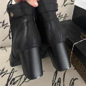 Giani Bernini Women's Trumann Memory Foam Block Heel Dress Booties #9 thumbnail 8