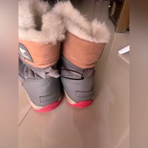 Sorel Whitney II Pink Grey Snow Water Proof Outdoor Hiking Rain Boots Size 10 thumbnail 9