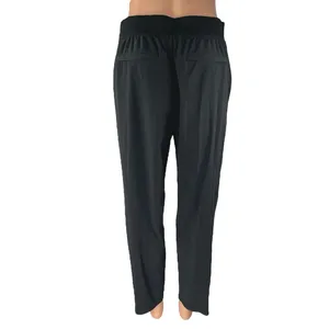 Athleta Women's Black High Waist Straight Leg Athletic Trousers Pants Size 6 thumbnail 3