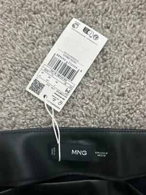 Mango Faux Leather Belt Mini Skirt thumbnail 6