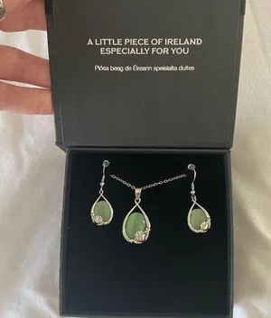 Irish Necklace And Earrings Set thumbnail 2