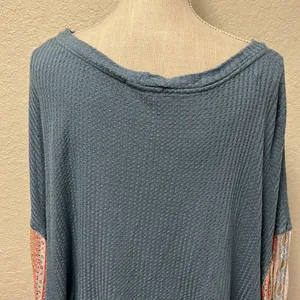ALTAR’D STATE Boho Waffle Knit Shirt - Size Large thumbnail 5