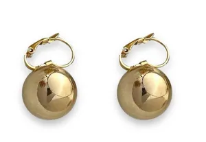 Elegant Metal Ball Dangle Drop Earrings for Women thumbnail 4