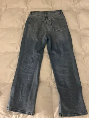Just Black Denim Truly Cool Light Wash Ribcage Straight Leg Jeans thumbnail 9