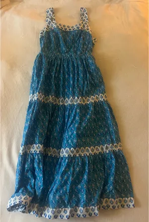J.Crew blue dress thumbnail 1