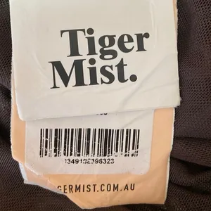 Tiger Mist NWT Multicolor Sleeveless Ruched Slit Open Back Mini Bodycon Dress XS thumbnail 5
