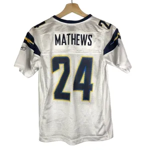 NFL Reebok San Diego Chargers Ryan Mathews 24‎ Official License Jersey S thumbnail 2