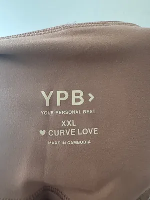 NEW!!‎ Abercrombie & Fitch YPB Curve Love 7/8 Length Colorblock Leggings thumbnail 5