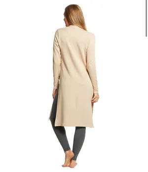 Beyond Yoga High Slits cozy fleece long duster cardigan size S small thumbnail 3