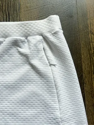 Tail White A-Line Textured Athletic Skirt Athleisure Sporty Skort Tennis Golf thumbnail 5