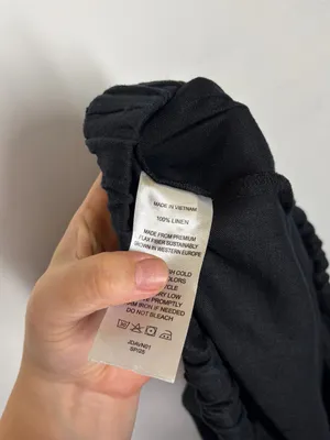 Quince 100% European Linen Tapered Ankle Pants Size XL thumbnail 11