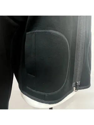 Madewell Oversized The Everywhere Black Jacket Full Zip Size XS Bomber Jacket thumbnail 10
