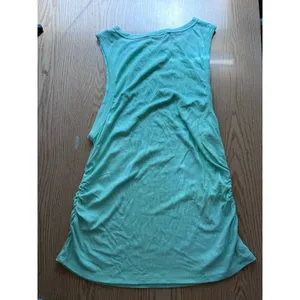 New Women’s Wild Fable Seashell 🐚 Ribbed Tank Top Lightweight Mint Green XL thumbnail 3