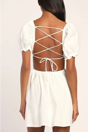 Lulus White Dress thumbnail 3