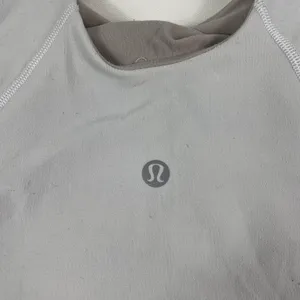 Lululemon Sports Bra Womens 2 Gray Longline‎ Align Tank Top Shelf Lined LW1CW8S thumbnail 3