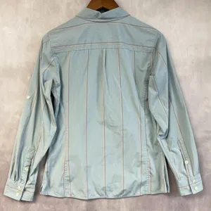 Patagonia Womens La‎ Reina Button Down Shirt Size 8 Striped Hiking Gorp Granola thumbnail 2