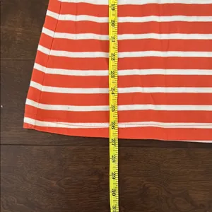 Cutter and Buck Clemson Orange and White Striped 3/4 Sleeve Top M PRICE DROP!!! thumbnail 5