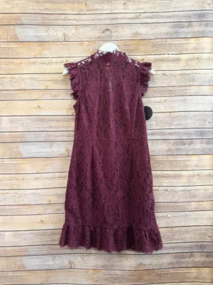 Storia Dress Women’s Size Medium Learn To Love Lace Ruffled Mini NWT thumbnail 2
