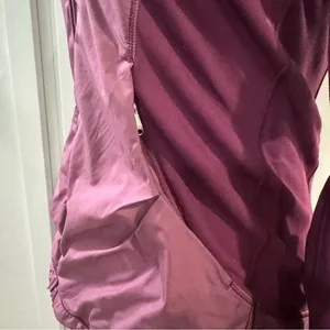Lululemon Women's Can't Stop Jacket Hyper Stripe‎ Plum size 6 Small athleisure thumbnail 5